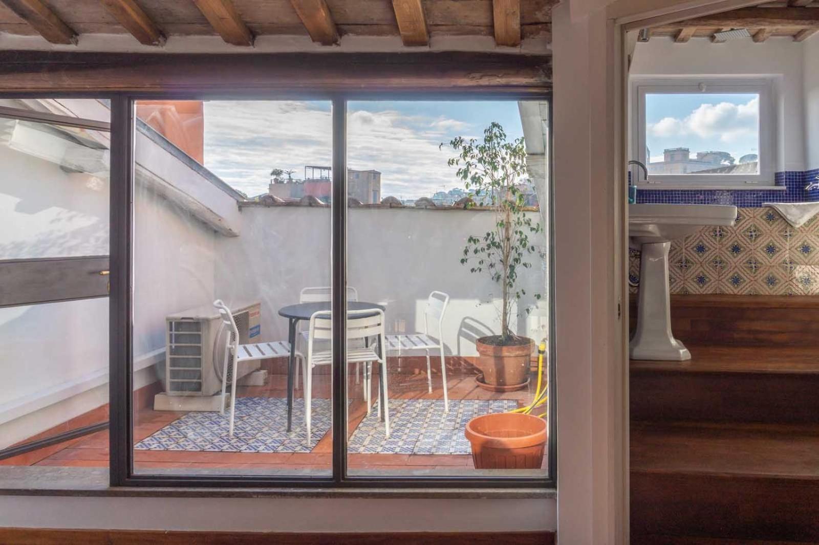 Lusso E Panorama Senza Paragoni, Loft Trastevere โรม ภายนอก รูปภาพ